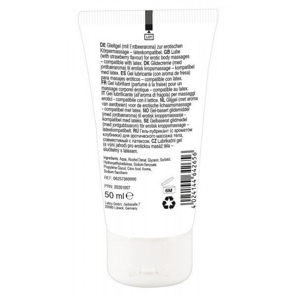 Lick it! - 2in1 ehető síkosító - eper (50ml)