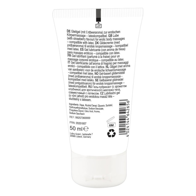 Lick it! - 2in1 ehető síkosító - eper (50ml) 89452 termék bemutató kép