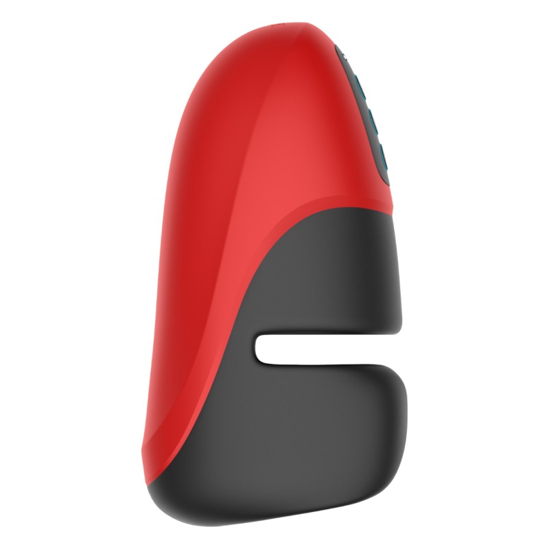Lena - rezgő-szorító maszturbátor (piros) 95229 termék bemutató kép