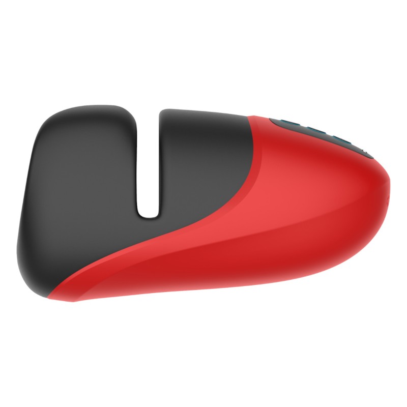 Lena - rezgő-szorító maszturbátor (piros) 95231 termék bemutató kép