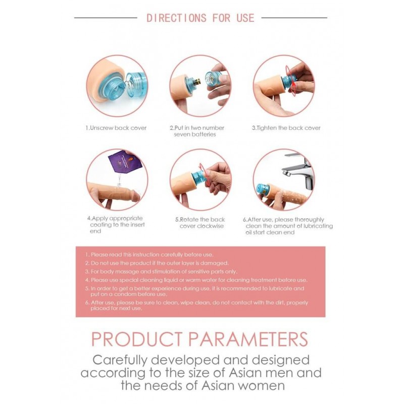 Lonely Max - élethű vibrátor (17cm) - natúr 72103 termék bemutató kép