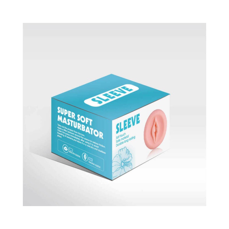 Lonely Nature - péniszpumpa pót mandzsetta - puncis (natúr) 71683 termék bemutató kép