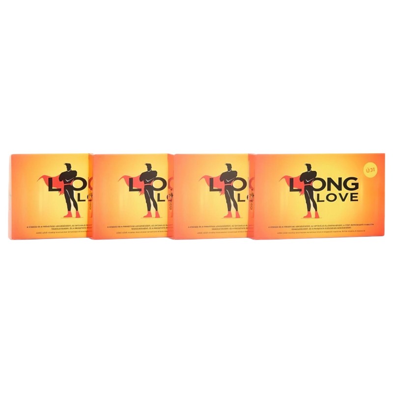 Long Love - magömlést késleltető étrend kiegészítő (4db) 112130 termék bemutató kép