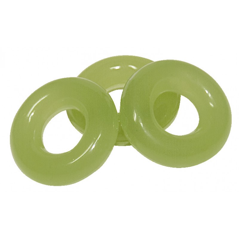 Love Rings - sötétben világító péniszgyűrű szett (3 részes) 30655 termék bemutató kép