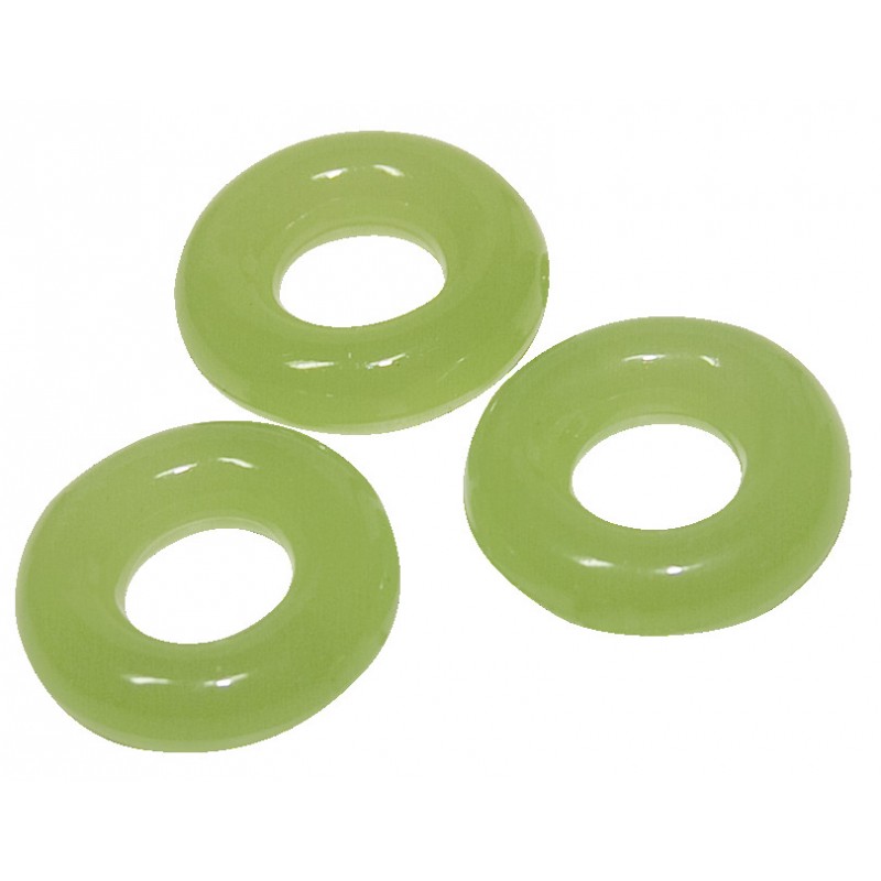 Love Rings - sötétben világító péniszgyűrű szett (3 részes) 30657 termék bemutató kép