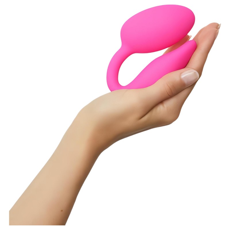 Love to Love Wonderlove - akkus, rádiós 2in1 csiklóvibrátor (pink) 116692 termék bemutató kép