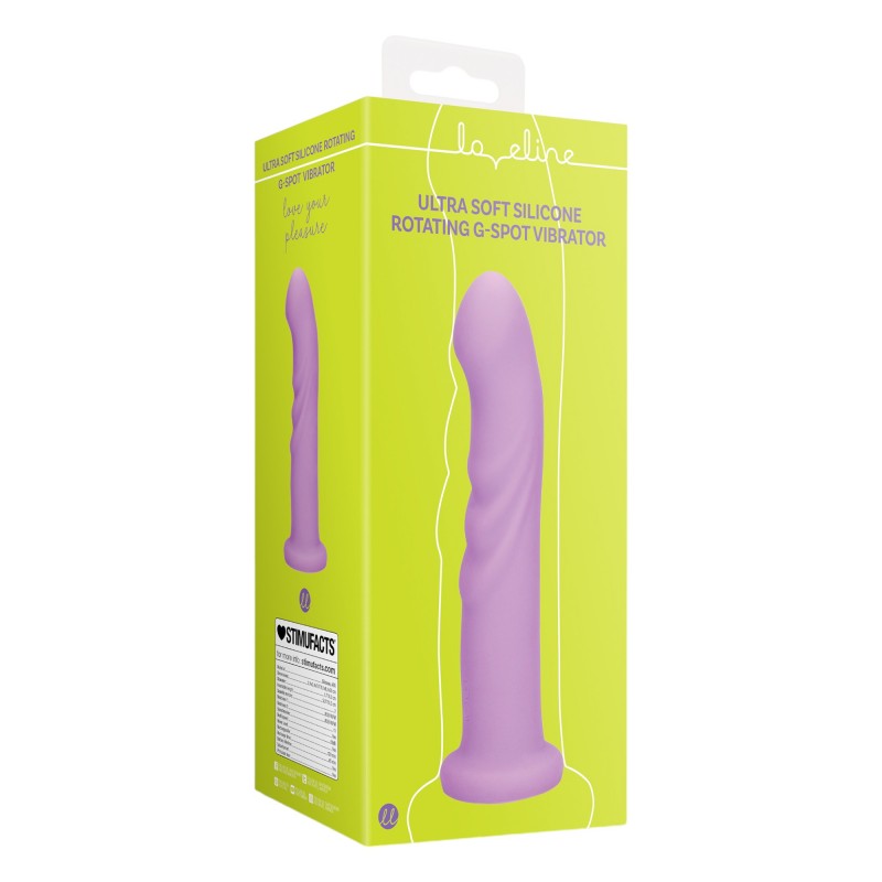 Loveline - akkus forgó vibrátor (pink) 95998 termék bemutató kép