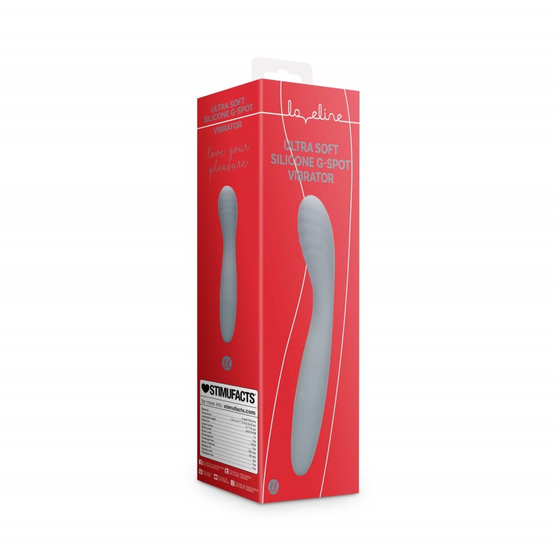 Loveline - akkus G-pont vibrátor (szürke) 85734 termék bemutató kép