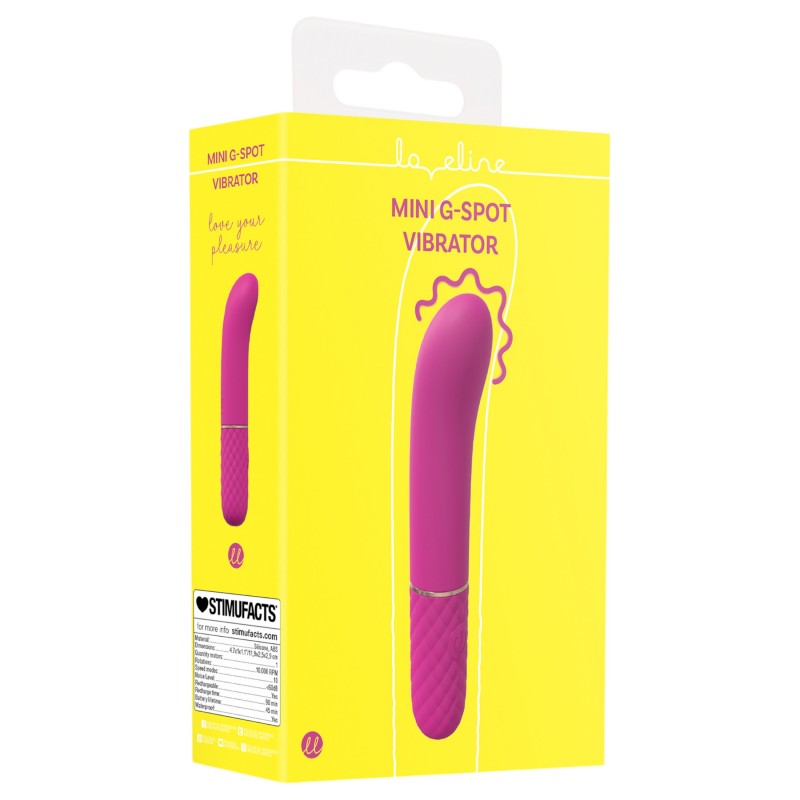 Loveline - mini G-pont vibrátor (rózsaszín) 149748 termék bemutató kép