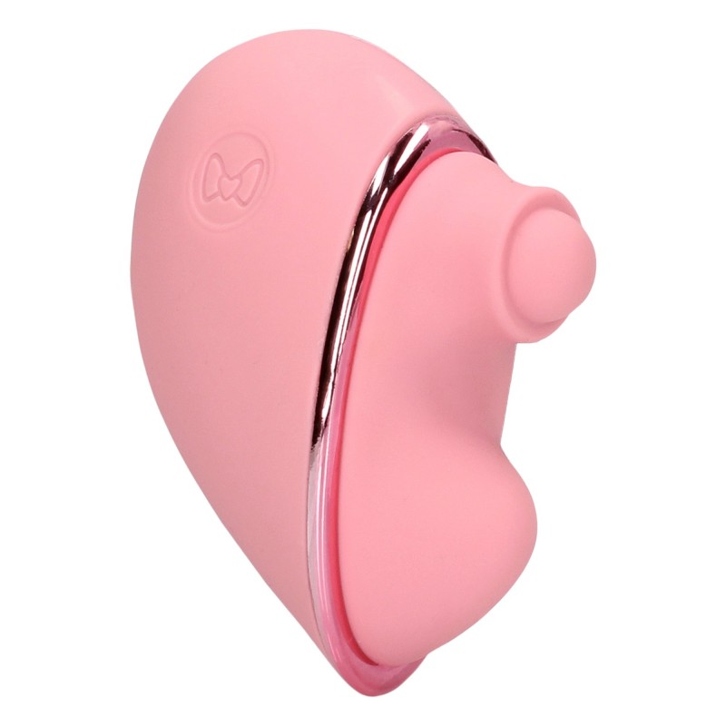 Loveline Tapping Heart - akkus csiklóizgató vibrátor (pink) 96018 termék bemutató kép
