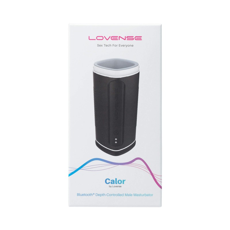LOVENSE Calor - okos, melegítő maszturbátor (fekete) 52671 termék bemutató kép