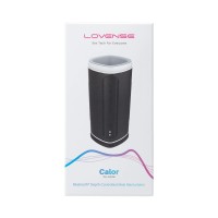 LOVENSE Calor - okos, melegítő maszturbátor (fekete) 88889 termék bemutató kép