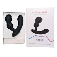 LOVENSE Edge 2 - okos prosztata vibrátor (fekete) 44556 termék bemutató kép