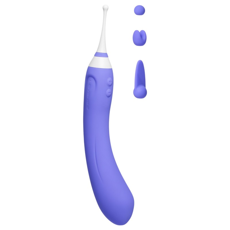 Lovense Hyphy – App-vezérelt 2in1 vibrátor (lila) 137941 termék bemutató kép