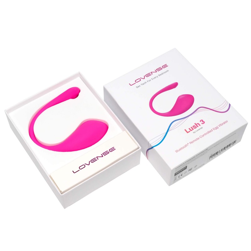 LOVENSE Lush 3 - okos vibrotojás (pink) 88148 termék bemutató kép