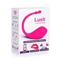 LOVENSE Lush - okos vibrotojás (pink) 62657 termék bemutató kép
