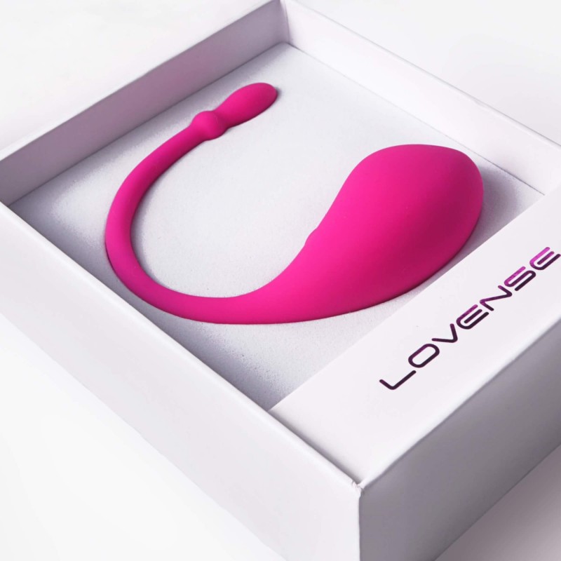 LOVENSE Lush - okos vibrotojás (pink) 62658 termék bemutató kép