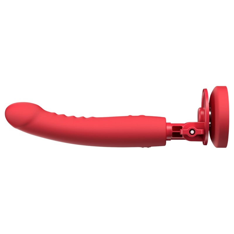 Lovense Mission 2 – App-vezérelt vibrátor tapadókoronggal (piros) 138979 termék bemutató kép