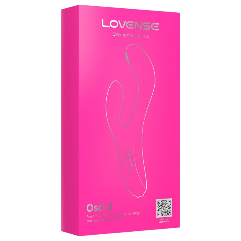 LOVENSE Osci 3 - app-vezérelt csiklókaros vibrátor (pink) 162912 termék bemutató kép