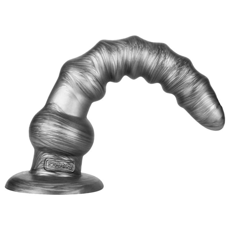 Lovetoy King Sized - extra nagy vibrátor - 32 cm (szürke) 119887 termék bemutató kép