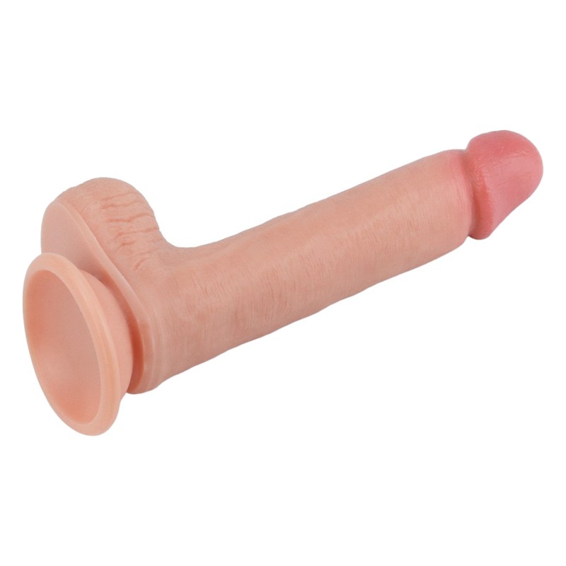 Lovetoy Nature Cock - kétrétegű élethű dildó - 20cm (natúr) 96068 termék bemutató kép