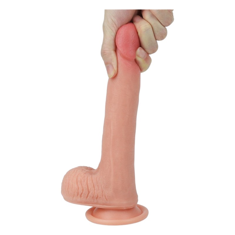 Lovetoy Nature Cock - kétrétegű élethű dildó - 20cm (natúr) 96071 termék bemutató kép
