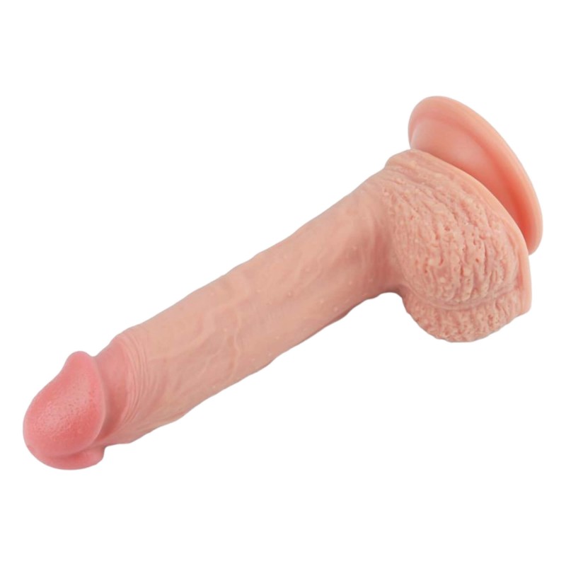 Lovetoy Nature Cock - tapadótalpas élethű dildó - 21cm (natúr) 90844 termék bemutató kép