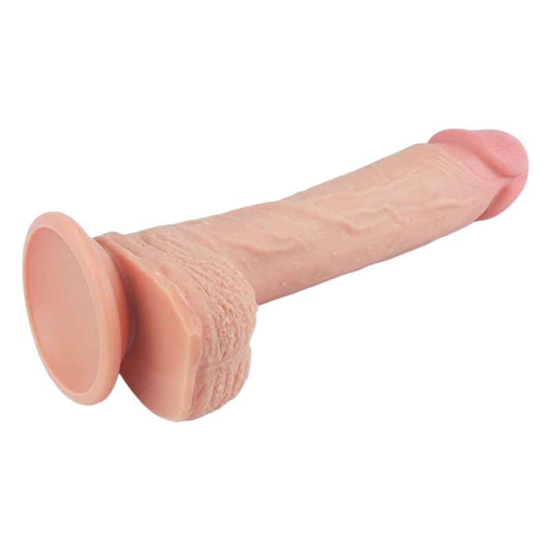 Lovetoy Nature Cock - tapadótalpas élethű dildó - 21cm (natúr) 90845 termék bemutató kép