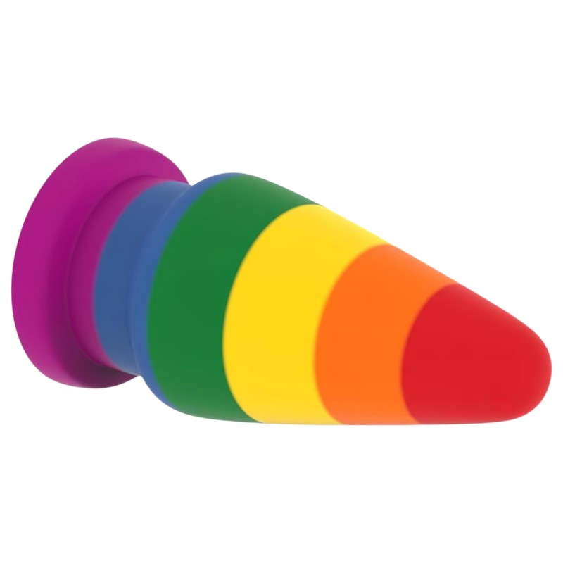 Lovetoy Prider - anál tágító plug - 15cm (szivárvány) 99472 termék bemutató kép
