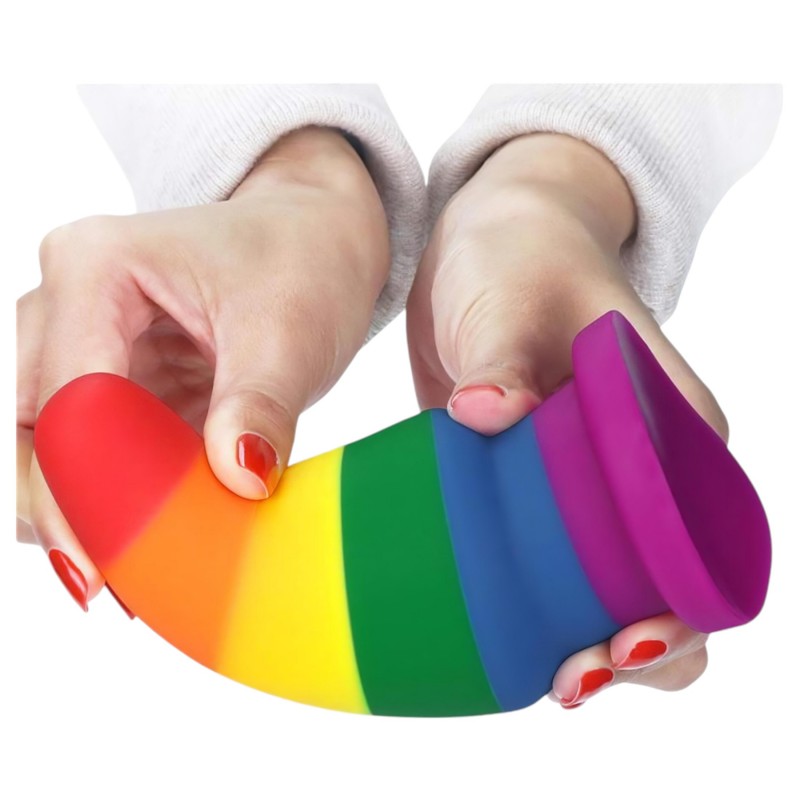 Lovetoy Prider - anál tágító plug - 15cm (szivárvány) 99475 termék bemutató kép