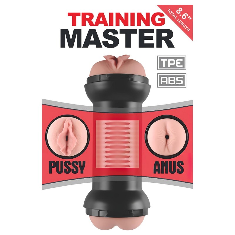 Lovetoy - punci és popsi maszturbátor (natúr) 120393 termék bemutató kép