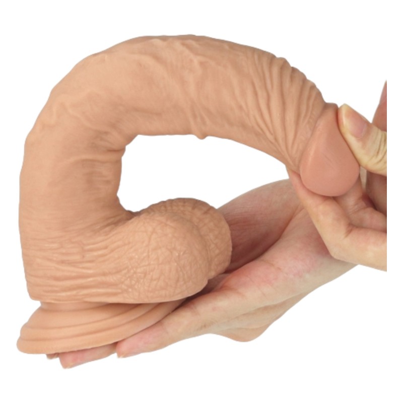 Lovetoy Real Extreme - tapadókorongos dildó - 24cm 96141 termék bemutató kép