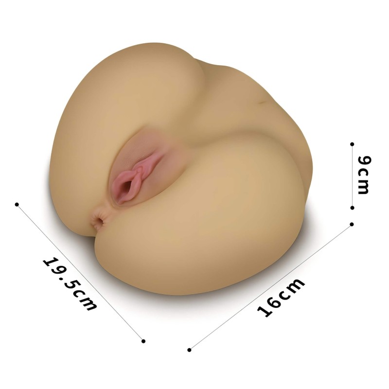 Lovetoy Streetgirl's - női torzó maszturbátor műpuncival (testszínű) 161134 termék bemutató kép