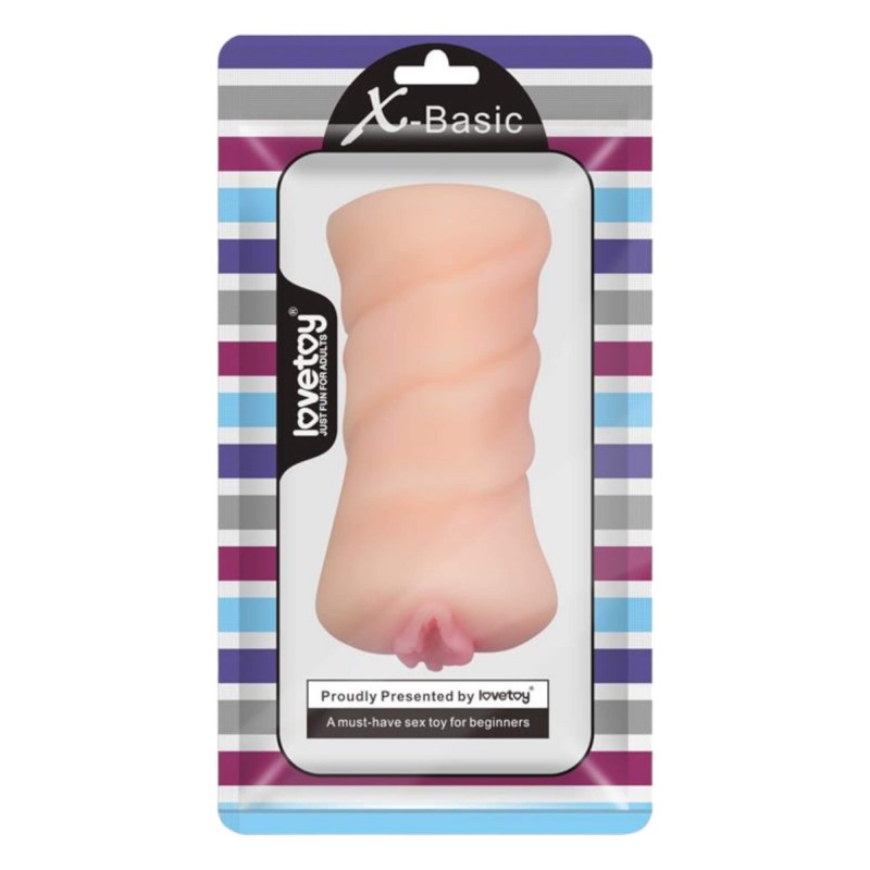 Lovetoy X-Basic - műpunci maszturbátor férfiaknak (testszínű) 90842 termék bemutató kép