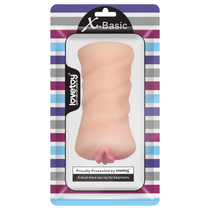 Lovetoy X-Basic - műpunci maszturbátor (testszínű) 142096 termék bemutató kép