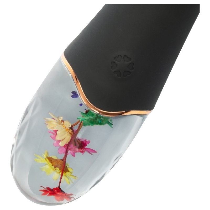 LOVISS Flower - rúdvibrátor (fekete) 149248 termék bemutató kép