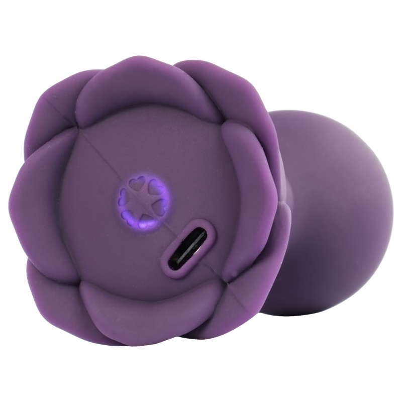LOVISS Flower - távirányítós anál vibrátor (lila) 149261 termék bemutató kép