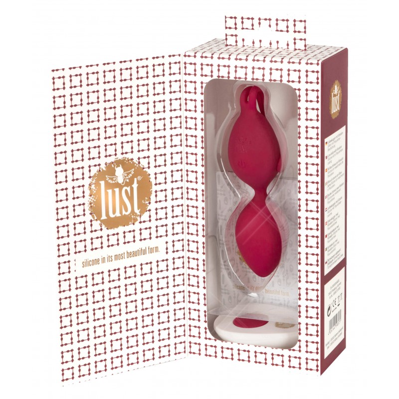 Lust - akkus, rádiós vibrációs gésagolyó (szeder) 17754 termék bemutató kép