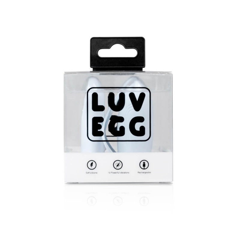 LUV EGG - akkus, rádiós vibrációs tojás (kék) 33609 termék bemutató kép