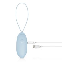 LUV EGG - akkus, rádiós vibrációs tojás (kék) 33606 termék bemutató kép