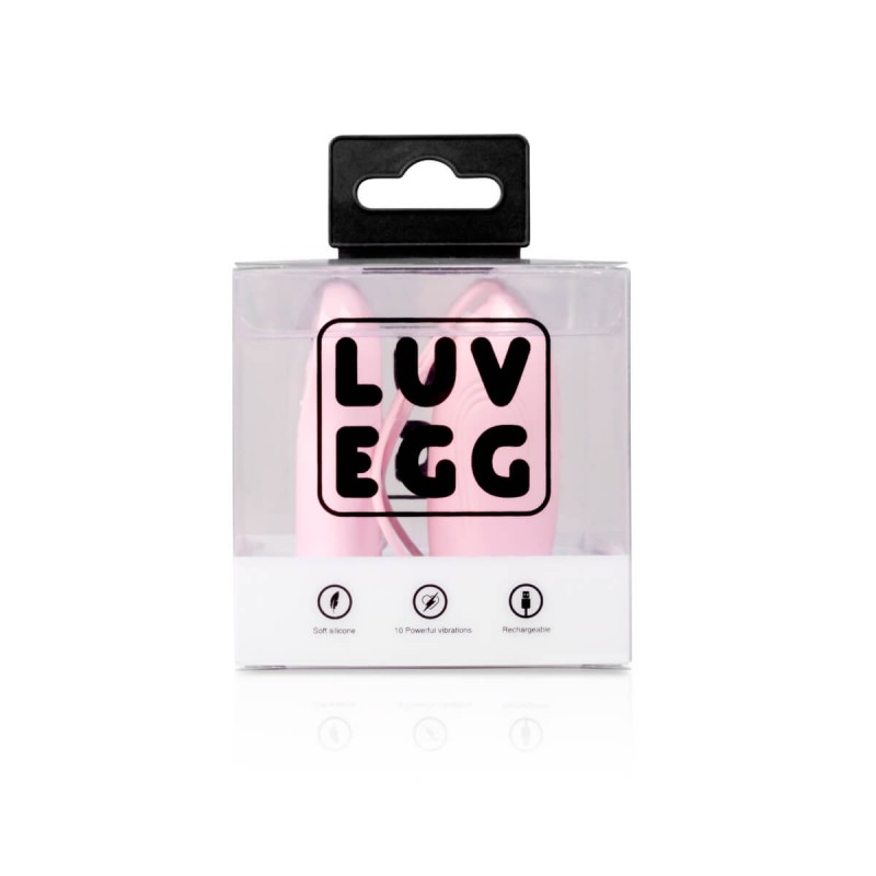 LUV EGG - akkus, rádiós vibrációs tojás (pink) 33596 termék bemutató kép