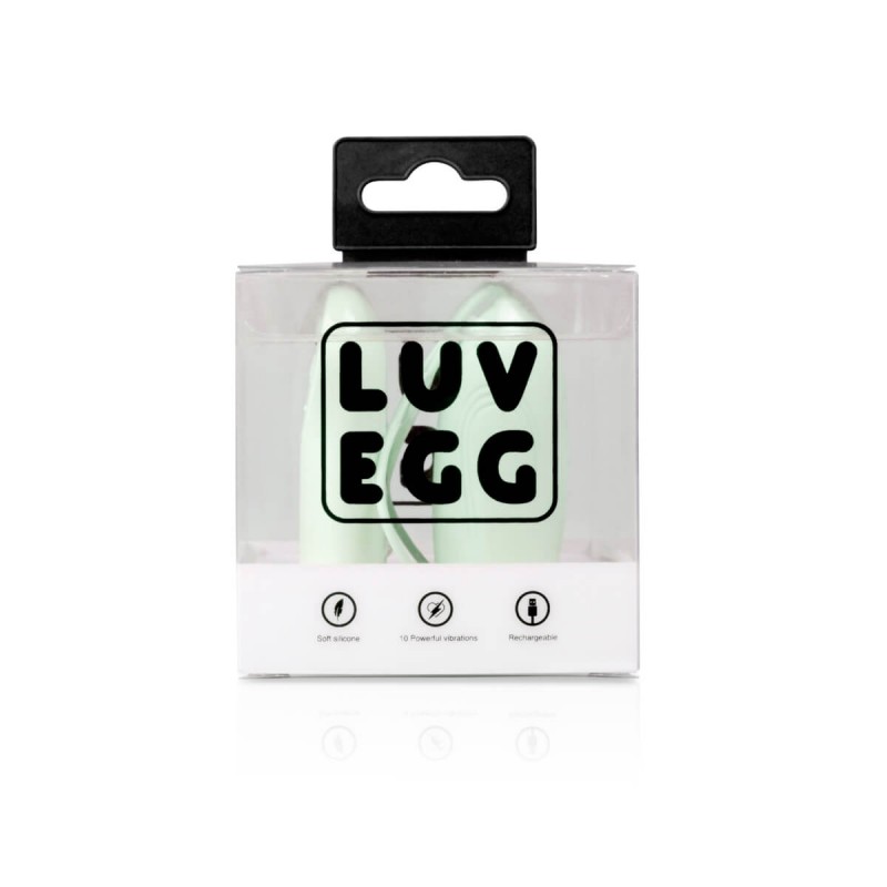 LUV EGG - akkus, rádiós vibrációs tojás (zöld) 33583 termék bemutató kép