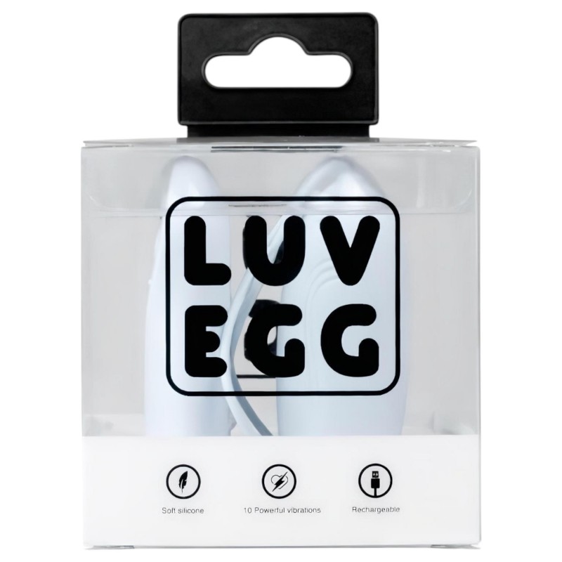 LUV EGG - hordható akkus, rádiós vibrációs tojás (kék) 150738 termék bemutató kép