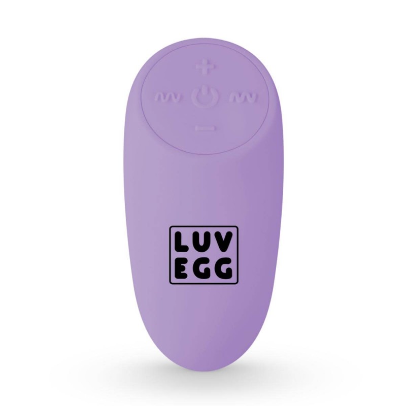 LUV EGG XL - akkus, rádiós vibrációs tojás (lila) 48637 termék bemutató kép