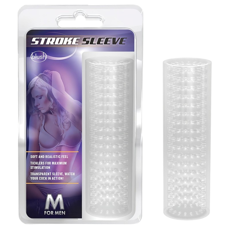 M For Man - péniszmandzsetta (átlátszó) 103634 termék bemutató kép