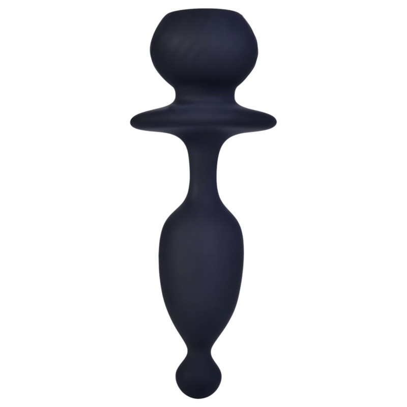 Magic Motion Bunny - app-vezérelt anál vibrátor nyuszifarokkal (fekete) 165523 termék bemutató kép
