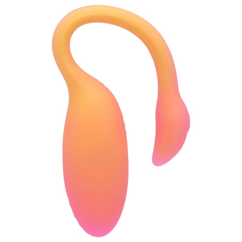 Magic Motion Flamingo Max - hordható App-vezérelt vibrációs tojás (narancs) 150850 termék bemutató kép