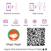 Magic Motion Kegel Master - Okos gésagolyó duó (lila) 67212 termék bemutató kép