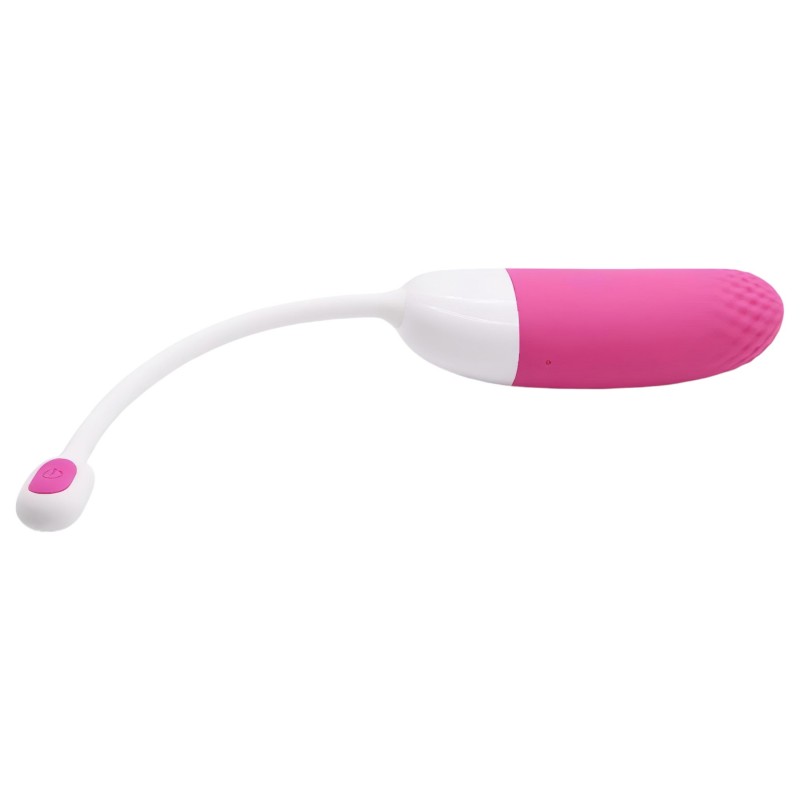 Magic Motion Vini - hordható App-vezérelt vibrációs tojás (pink-fehér) 138707 termék bemutató kép