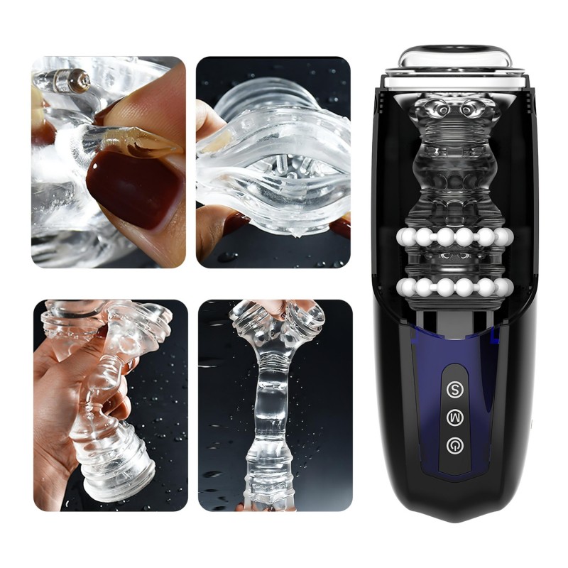 Magic Motion Xone - okos maszturbátor (kék) 103672 termék bemutató kép